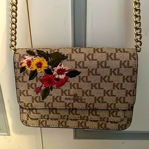 Karl Lagerfeld Mini Logo Shoulder Purse